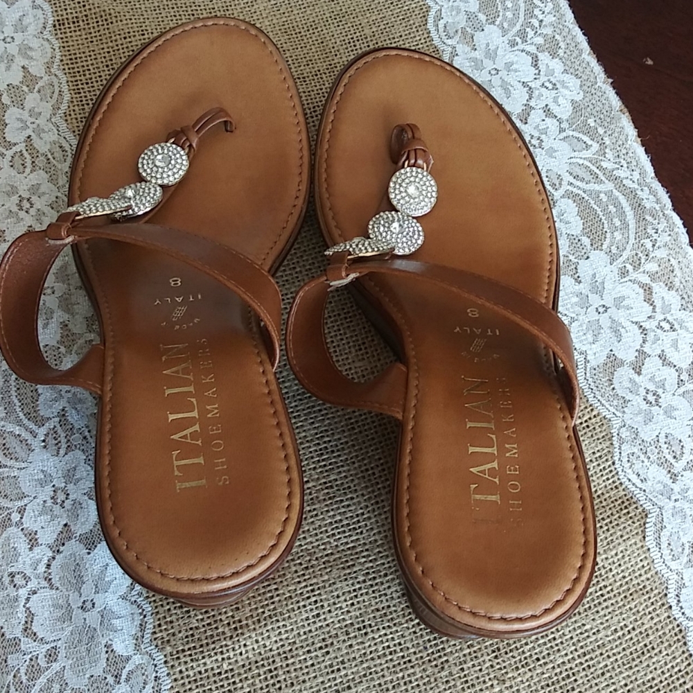 COPY - Wedge sandals with Bling - Picture 3 of 11